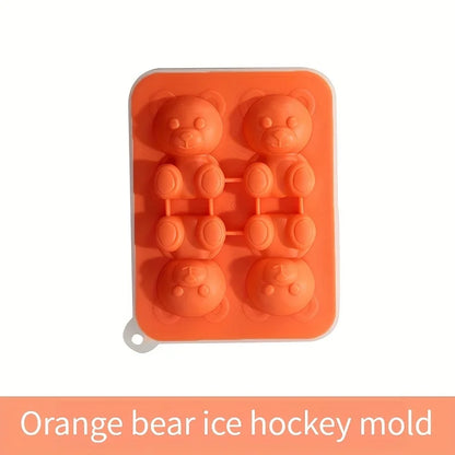 Molde Cubo de hielo Oso