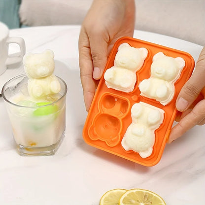 Molde Cubo de hielo Oso