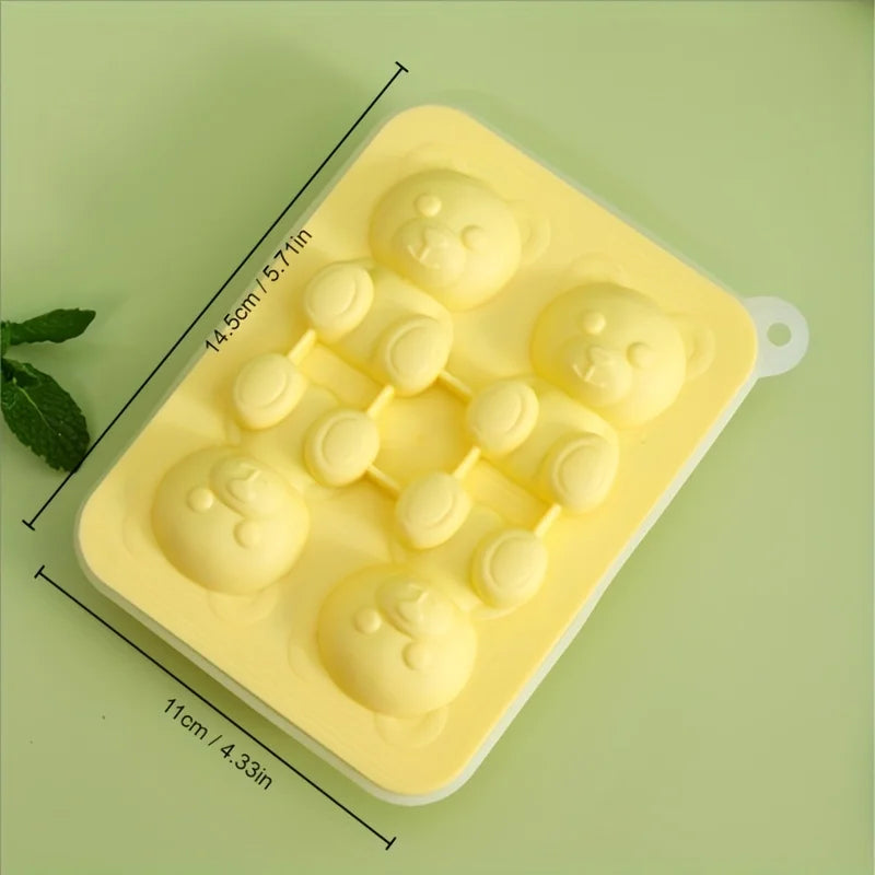 Molde Cubo de hielo Oso